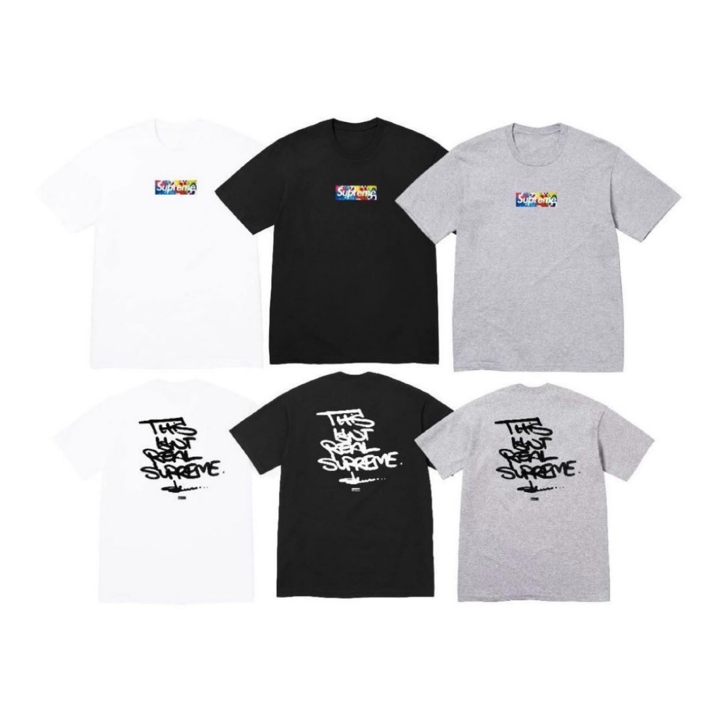 Olaolu Slawn x Supreme 聯名Box tee black L Size | 蝦皮購物
