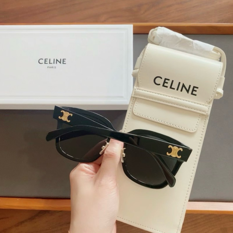 CELINE 手鏡 Gamer】 ✨二手美品✨ Celine520 凱旋門墨鏡Celine墨鏡墨鏡一戴誰都不