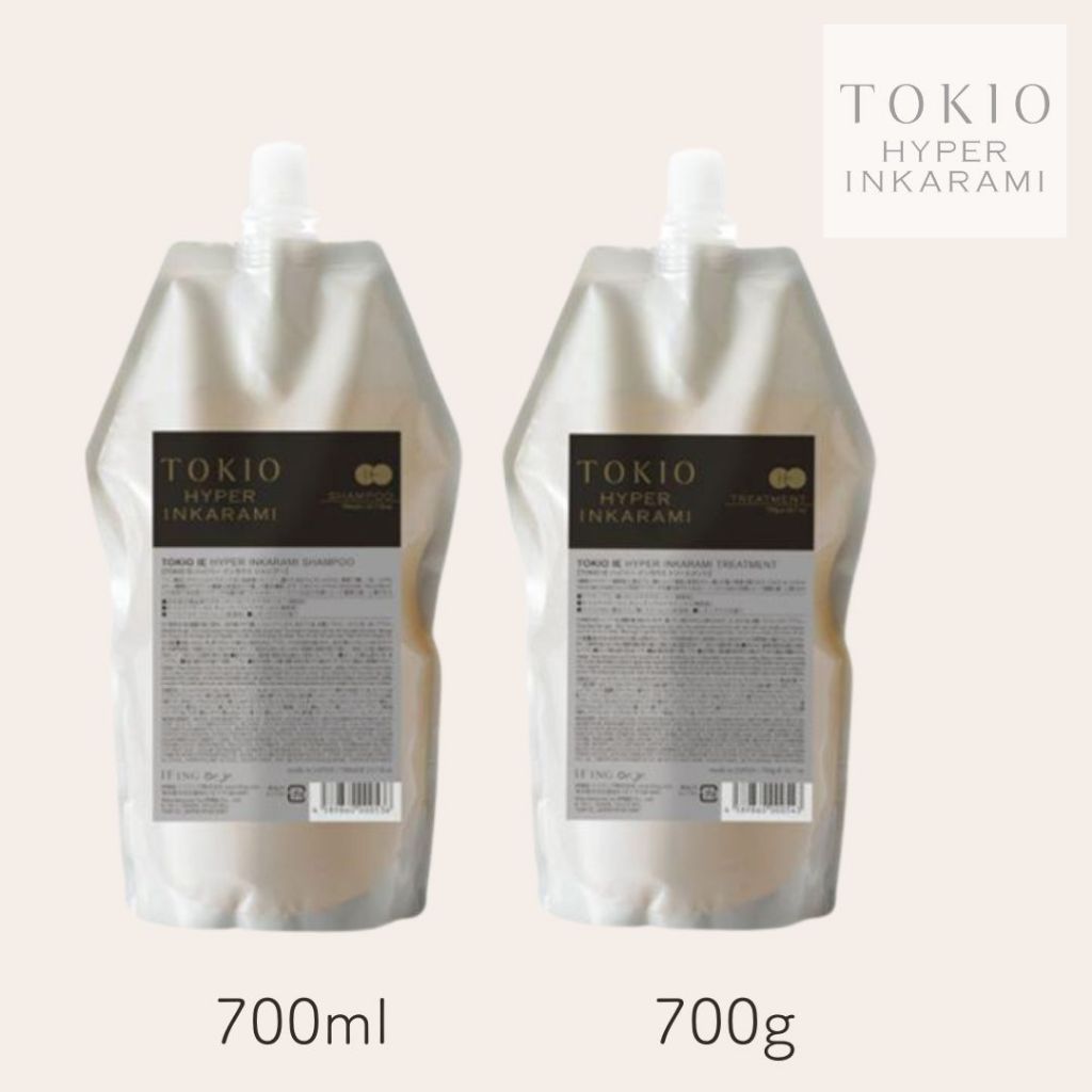 TOKIOハイパーシャンプー700ml
TOKIOハイパートリートメント700g 公式】TOKIOインカラミブランドサイト｜TOKIO.tokyo