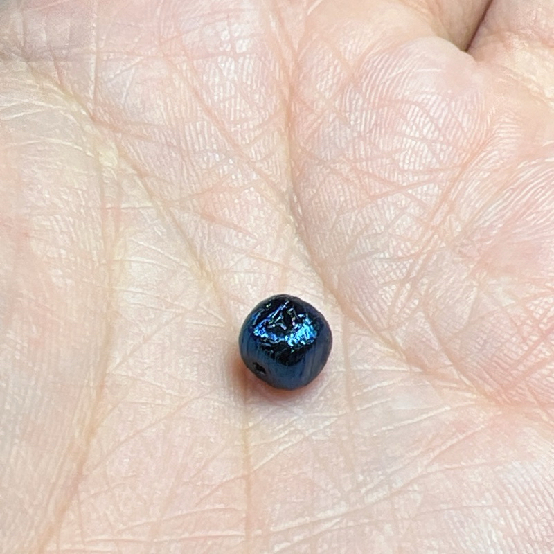 H12》天然鎳鐵隕石天鐵新疆阿勒泰天鐵單珠| 蝦皮購物