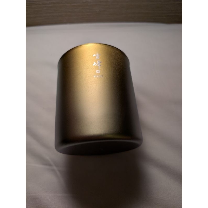 現貨SNOW PEAK 雪峰雙面鈦金屬杯漸層黃H450 名古屋限定| 蝦皮購物