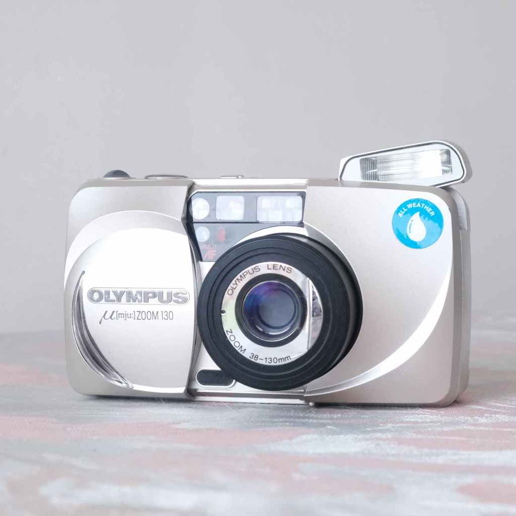 Olympus Mju zoom 130 (喵萬變焦) 傻瓜底片相機| 蝦皮購物