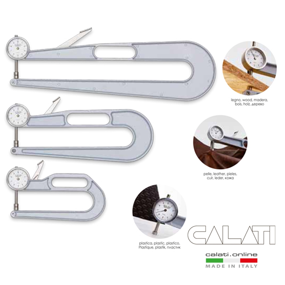 台灣現貨 含稅價 CALATI 義大利皮料厚度計 200mm 300mm 450mm 厚度計 厚薄計 厚度規 厚薄規 | 蝦皮購物