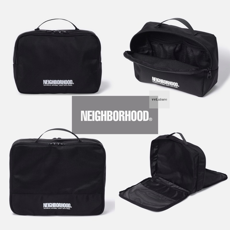 NEIGHBORHOOD 25SS TRAVEL POUCH S / L 旅行用收納袋| 蝦皮購物