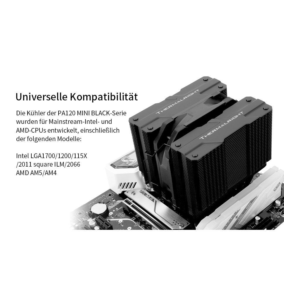 利民Thermalright PEERLESS ASSASSIN PA120 MINI 黑/白| 蝦皮購物