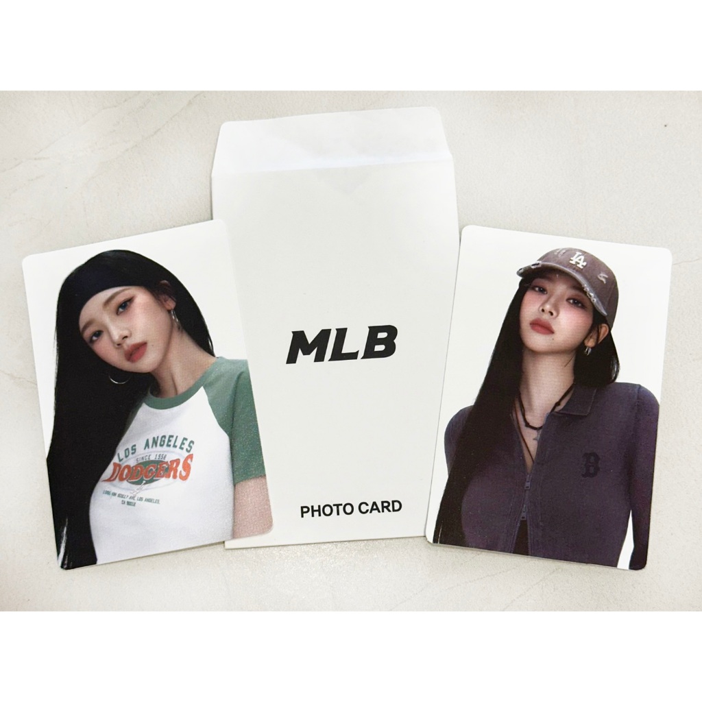 （貨在台）韓國代買 Aespa karina 代言卡 mlb代言卡 柳智敏 小卡 | 蝦皮購物