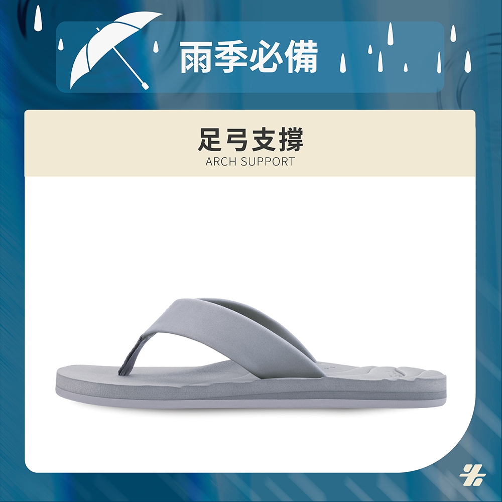【ZABWAY】MYDAS 經典夾腳拖鞋 (烏雲灰)足弓支撐Ver.[男鞋] 足弓拖鞋/玩水/沙灘拖/不磨腳/防滑橡膠 | 蝦皮購物