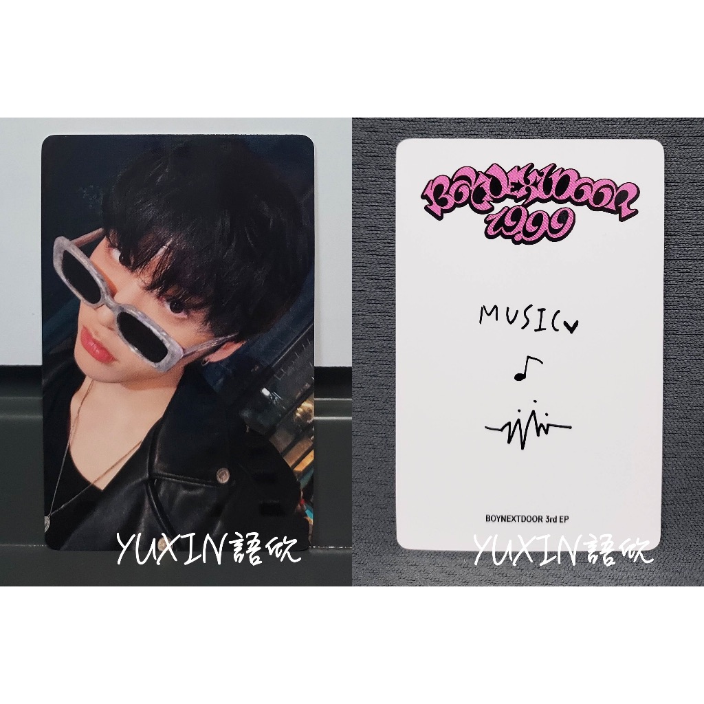 現貨✓ BOYNEXTDOOR 官方小卡EP三輯19.99 專輯一直娛yzy3.0 特典| 蝦皮購物