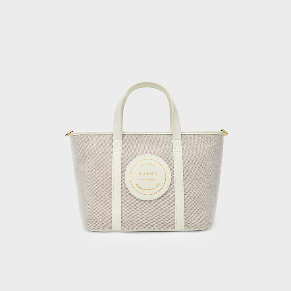 ★S'AIME★夏日帆布托特包 サマー トートバック/送料込 □S'AIME□夏日帆布托特包 サマーキャンバストートバッグ/送料込