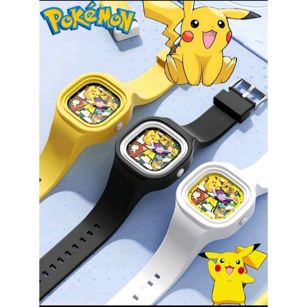 全新商品-Pokemon 皮卡丘電子錶(現貨) | 蝦皮購物
