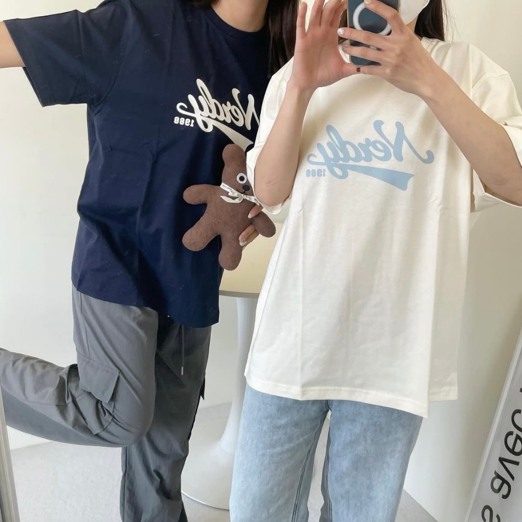 🇰🇷韓國KKOBA NERDY 25SS VARSITY 校服LOGO 一般款 短袖 情侶短袖 上衣 短T 短踢 | 蝦皮購物