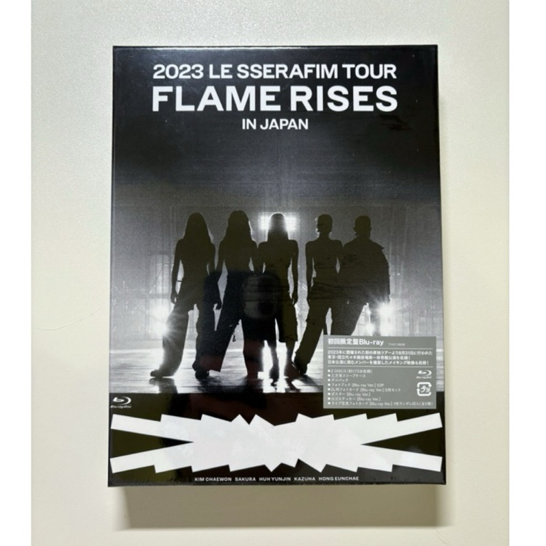 LE SSERAFIM 2023 TOUR’FLAME RISES’IN JAPAN初回限定盤藍光 全新/空專 | 蝦皮購物