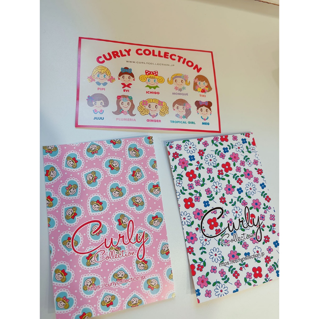 洋梨日式雜貨 日本限定 Curly Collection 明信片 | 蝦皮購物