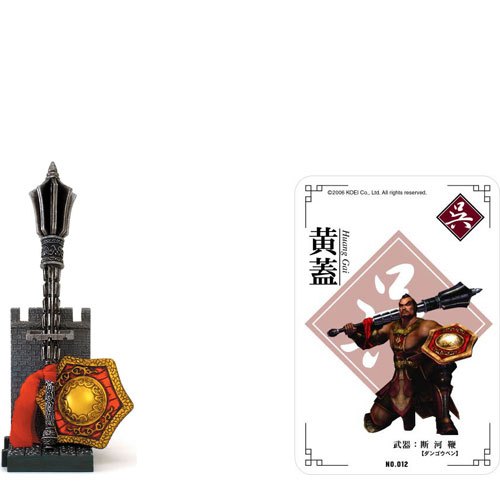 現貨】真三國無雙4 武器大全vol1 亂世黎明篇1/10 武器模型盒玩呂布關羽