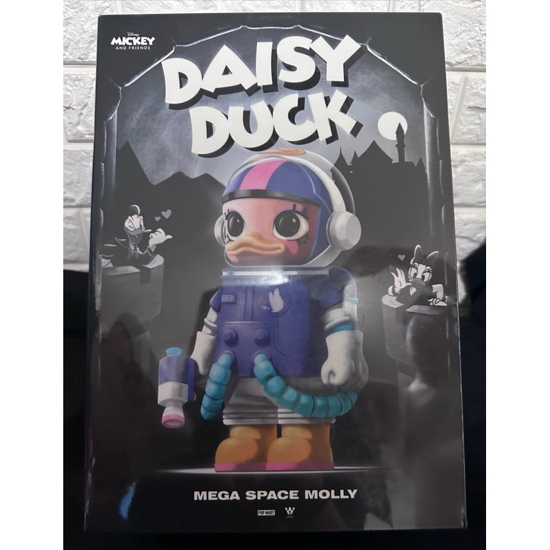 （全新未拆封） 正品POPMART MOLLY MEGA PACE 400% 黛西 迪士尼 聯名泡泡瑪特宇航員 | 蝦皮購物
