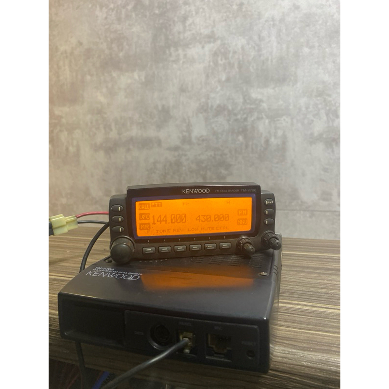 基隆揚欣無線電》中古KENWOOD TM-V-708雙頻車機| 蝦皮購物