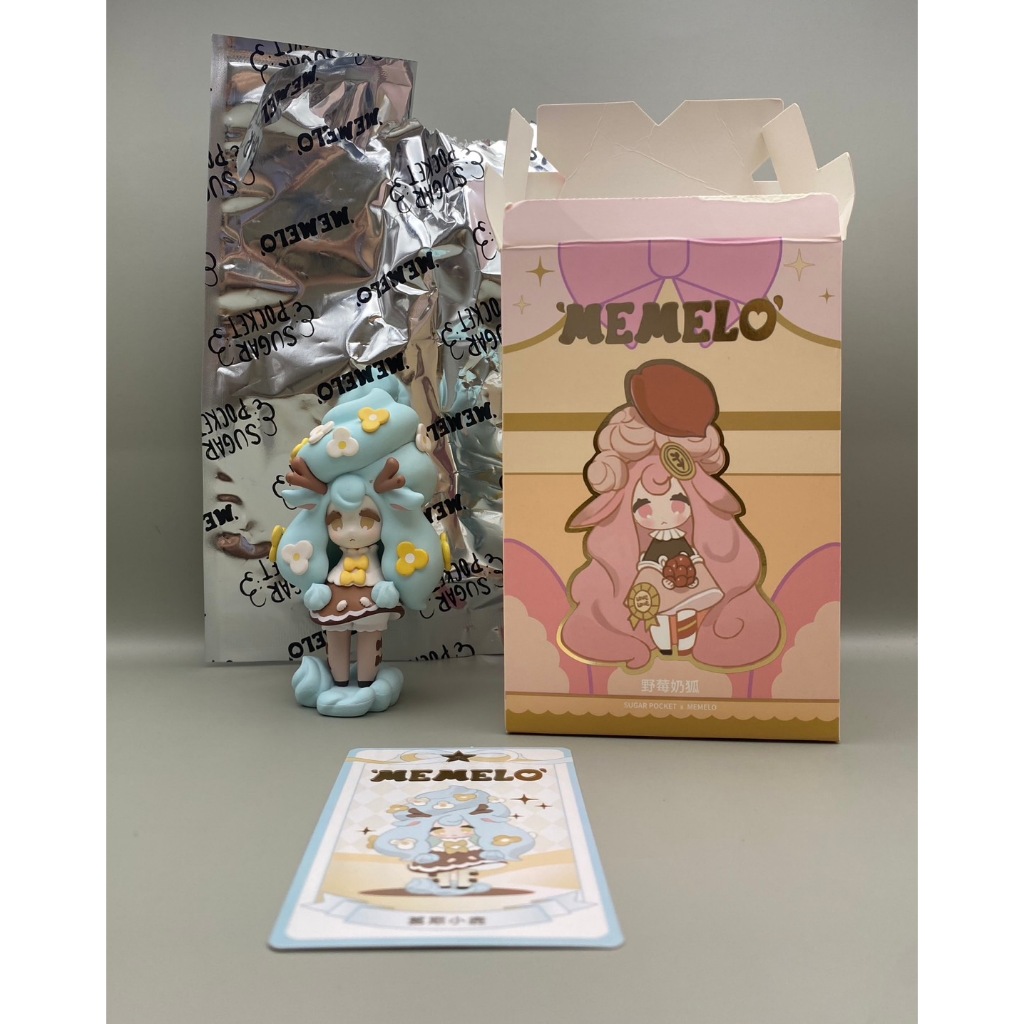 【正版 現貨】Memelo 甜蜜王國系列 幕斯小鹿款 甜點女孩 拆盒拆袋 二手盲盒 盒玩 | 蝦皮購物