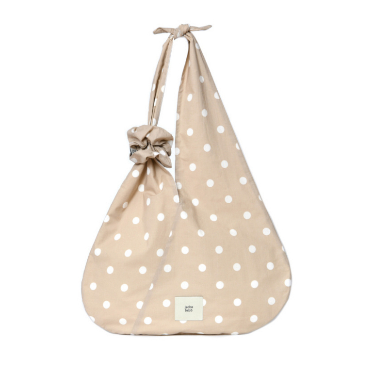 [JEDREFEB5] Scrunchie large hobo dot /追跡付 代購) 韓國JEDREFEB5 Scrunchie hobo dot 點點圖案流浪包/ 髮圈