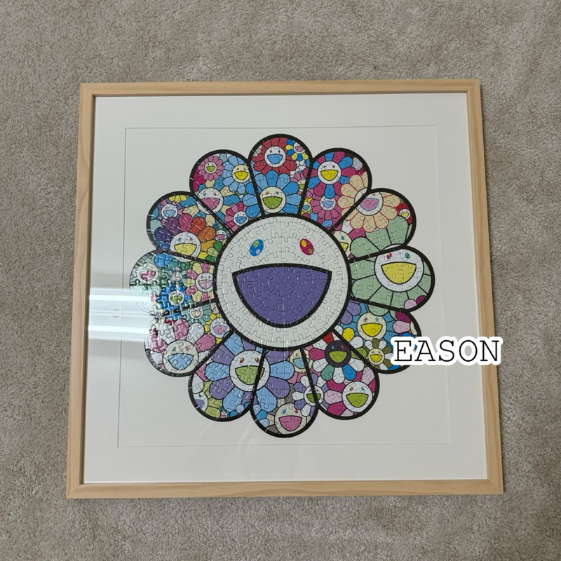 現貨】Eason日潮代購**村上隆Jigsaw Puzzle/Yonaguni 小花拼圖