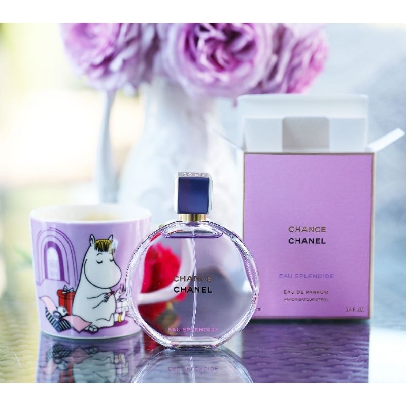CHANEL 香奈兒/CHANCE系列/EAU SPLENDIDE 紫色霓幻/女性淡香精/100ml
