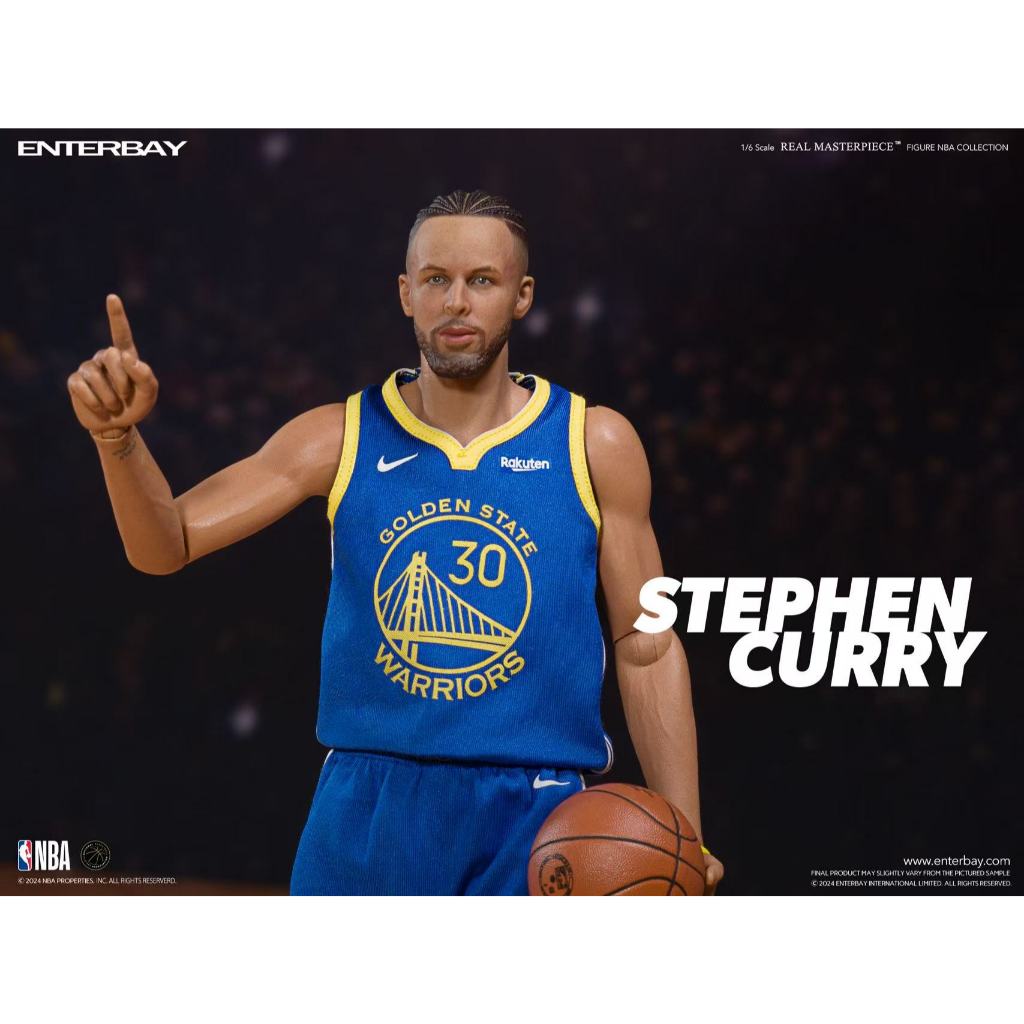 神經】現貨請看內容ENTERBAY RM-1099 NBA Stephen Curry 柯瑞辮子頭