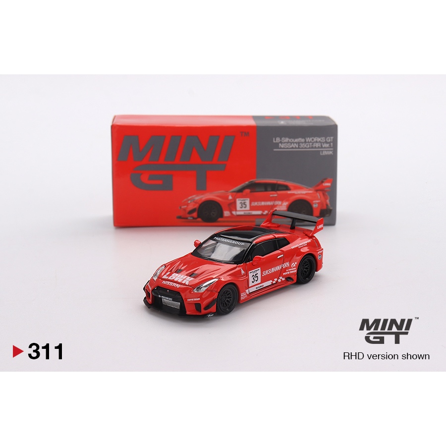 【Shutter】現貨 MINI GT NISSAN 35GT-RR Ver.1 LBWK #311 | 蝦皮購物
