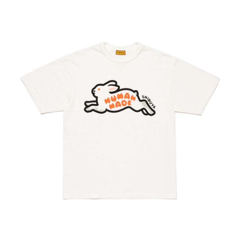 HUMAN MADE Shibuya Rabbit Tee 涉谷限定 兔子 短袖 白色 HUMAN-253CM | 蝦皮購物