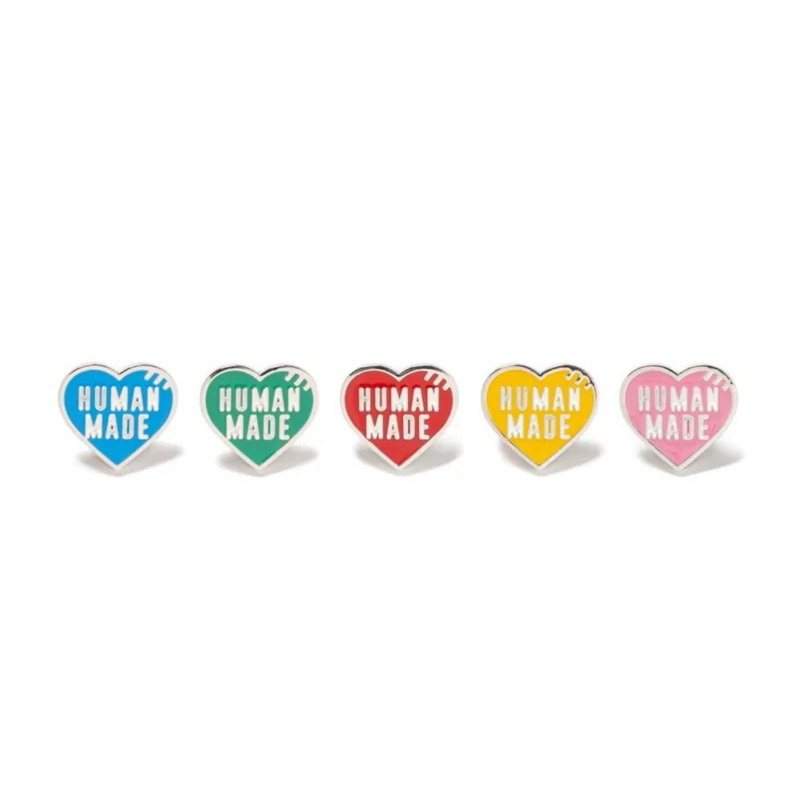 HUMAN MADE HEART PINS | 蝦皮購物