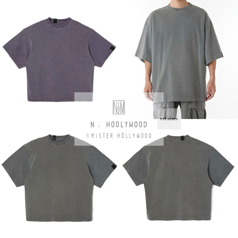 N.HOOLYWOOD 25SS BIG T-SHIRT 水洗短袖T恤| 蝦皮購物