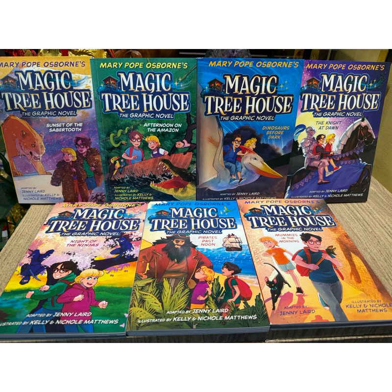 🔥現貨🔥 Magic Tree House Graphic Novel Starter 神奇樹屋漫畫小說1-7冊 | 蝦皮購物