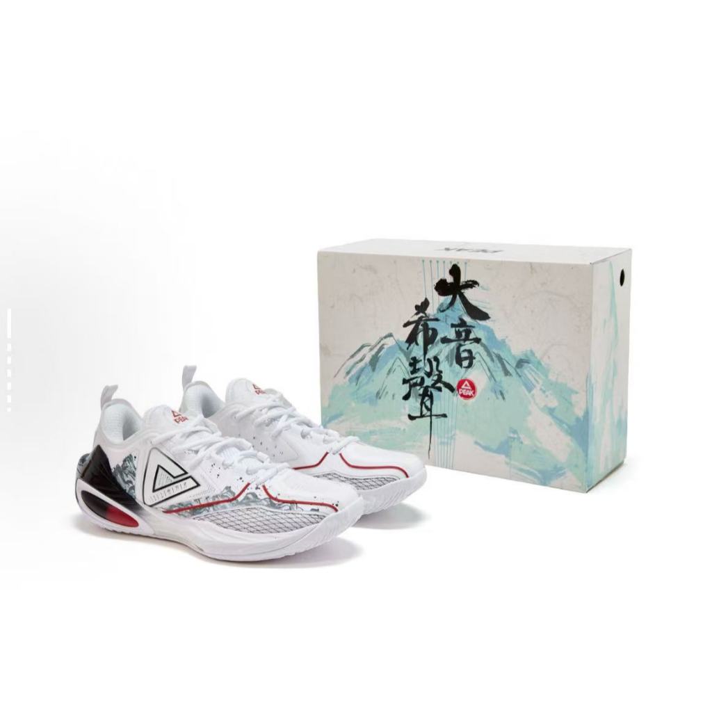 【新品】PEAK 音爆S バッシュ 匹克PEAK 音爆S 全掌態極減震科技SWR耐磨籃球鞋碳棍助推科技超強啟動助