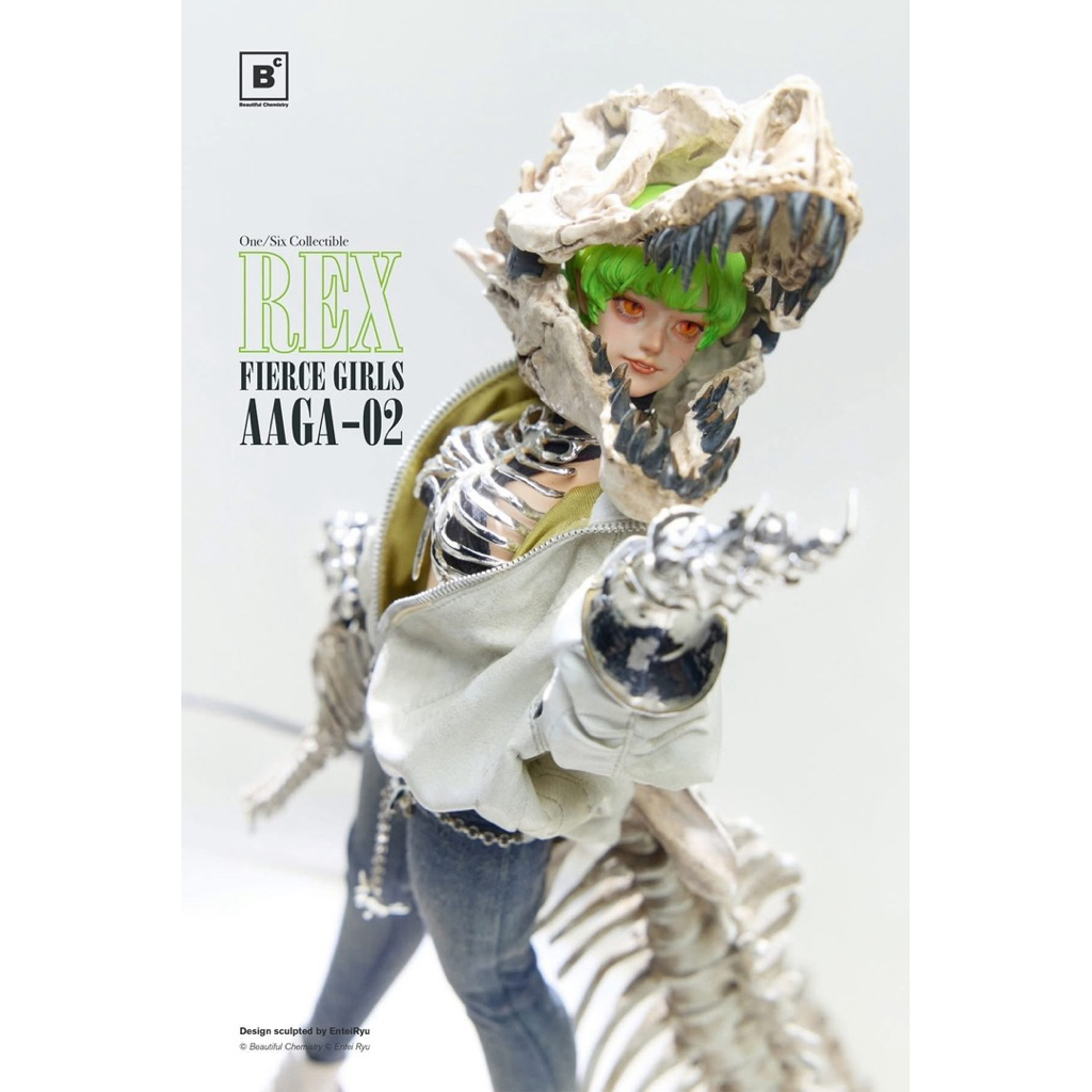 全新未拆Beautiful chemistry 兇猛少女傭槍兵雷克斯REX AAGA-02
