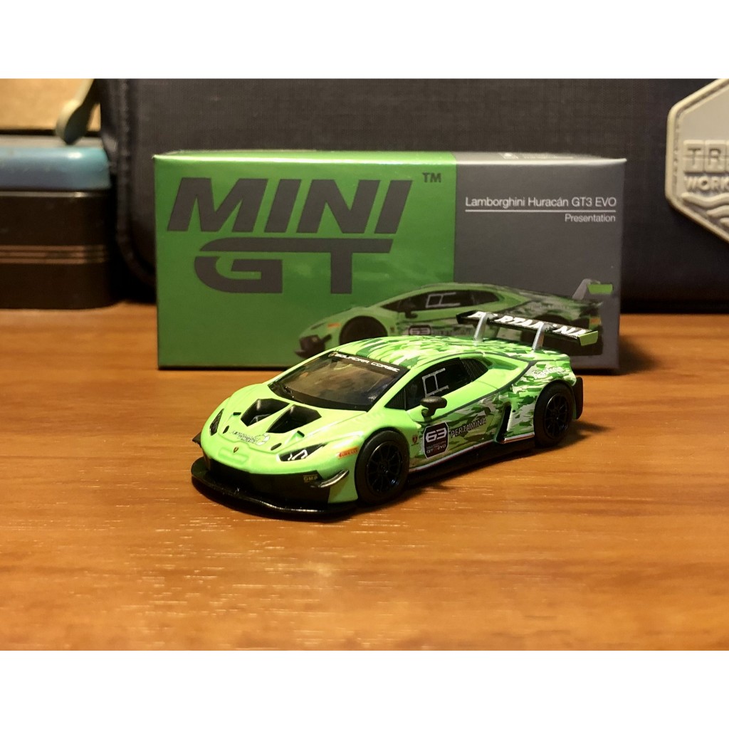 1/64 Mini GT Lamborghini Huracan GT3 EVO (#352) | 蝦皮購物