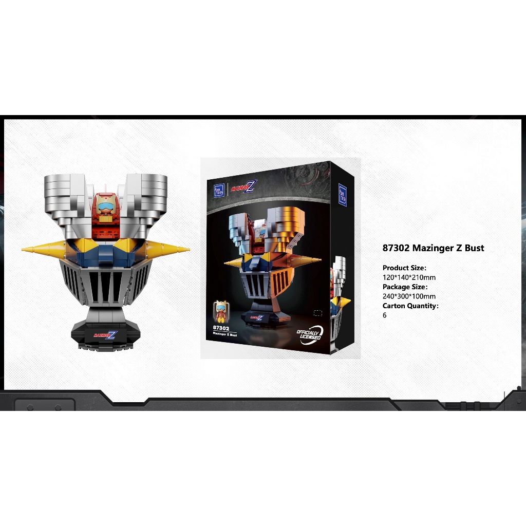 ✨Roland✨『新品！pantasy 無敵鐵金剛系列積木』拼奇積木87301