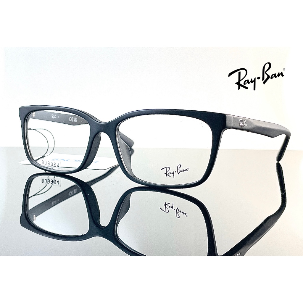 ☆高雄眼鏡站☆全新正品 Ray Ban RB5319D 2477 消光黑方形款 (LUXOTTICA 原廠公司貨) | 蝦皮購物