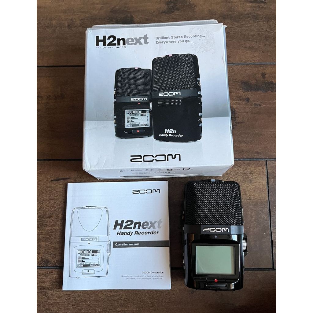 九成新 Zoom H2n 手持數位錄音機 | 蝦皮購物