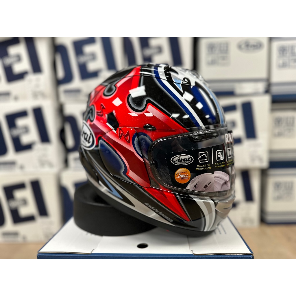 松部品】預購🔥ARAI 56DESIGN RX-7X NAKANO GP2 銀手裏劍公司貨全罩