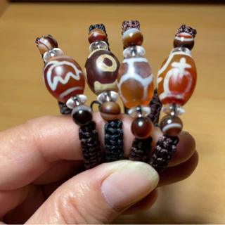 開光 三眼天珠 蓮華菩提 西藏至純菩提三眼天珠| 天珠世家gZiciaga