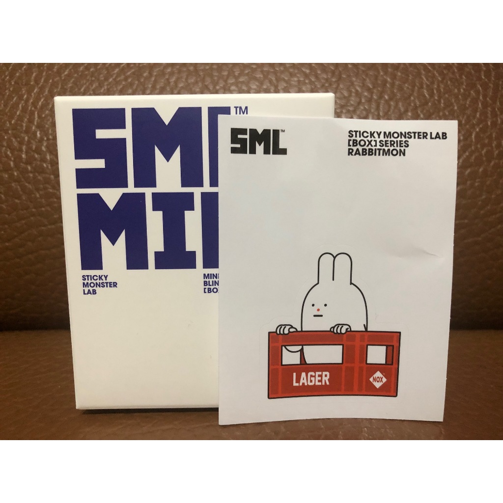 SML 黏黏怪物研究所 箱怪系列 黏黏怪 (RABBITMON LAGER拆盒未拆袋確認款) | 蝦皮購物