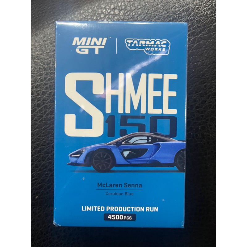 MINI GT 19 McLaren Senna White Hong Kong Exclusive Racing Car Grand Prix NEW . e