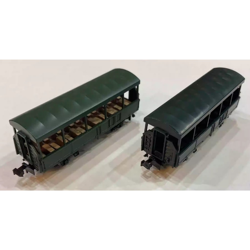 KATO 28-286 九州觀光車 TORO-Q 敞篷 觀光車廂 (三節) 組裝套件 | 蝦皮購物