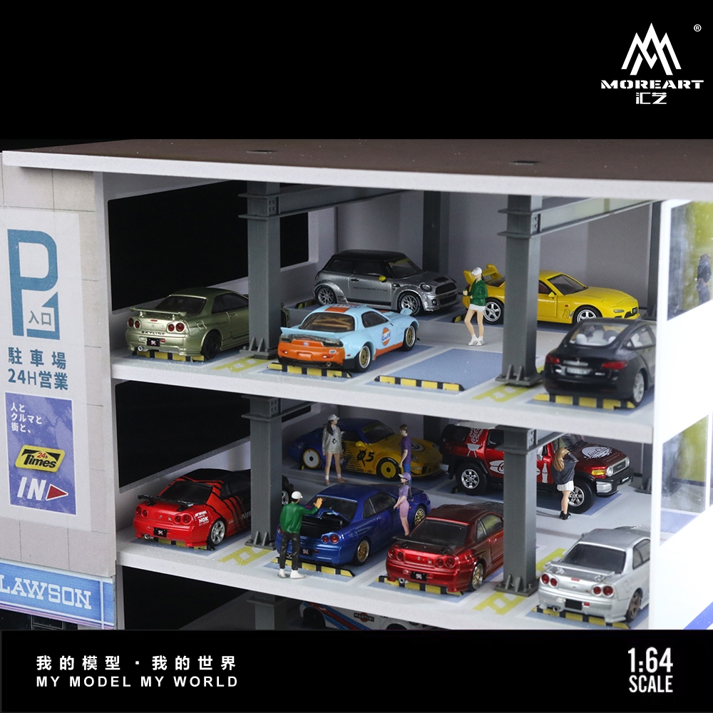 Times 駐車場模型 1/25スケール - メルカリ