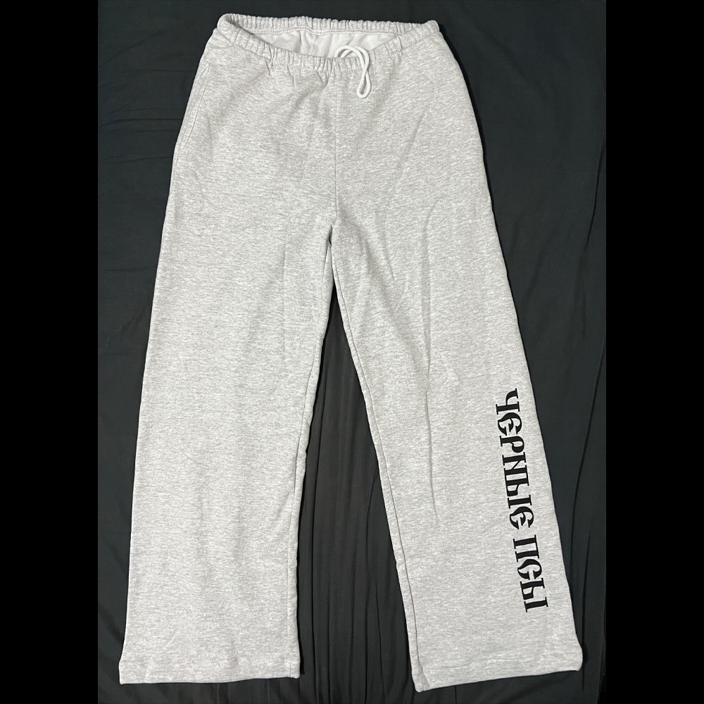 YZY GOSHA BLACK DOGS JOGGER HEATHER GREY 長褲二種尺寸麻灰色yeezy