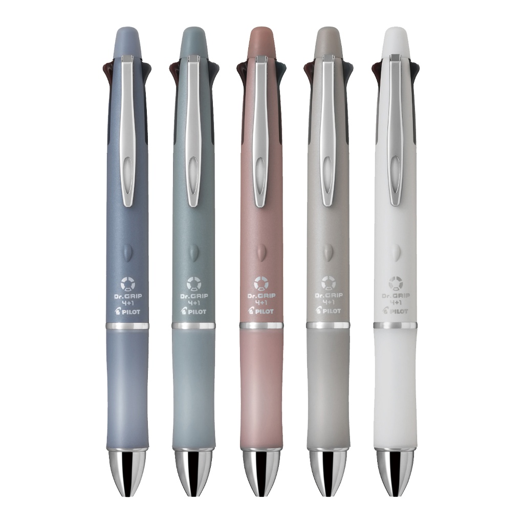 PILOT 百樂｜Dr.Grip 健握4+1多功能筆(0.5mm)(4色+自動鉛筆/多機能
