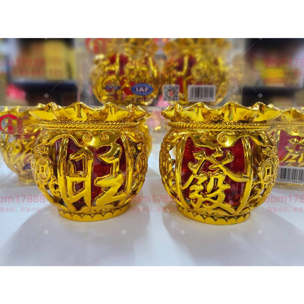 【錦桂】水晶蠟燭 果凍蠟燭 / (小) 代代旺、小金旺、福袋 / 補充式、斗燭、神明、招財、點燈、光明燈 | 蝦皮購物