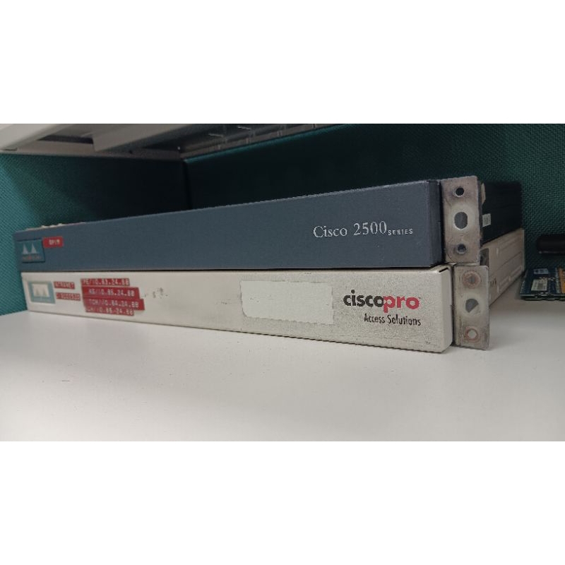 CISCO router 2503/2520（二手）一起賣400元 | 蝦皮購物