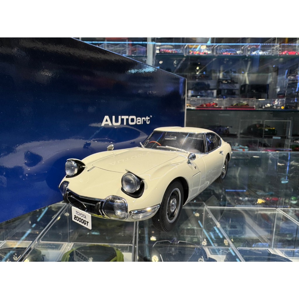 吉華@ 1/18 AutoArt 79546 Toyota 2000GT 1967 (White) | 蝦皮購物