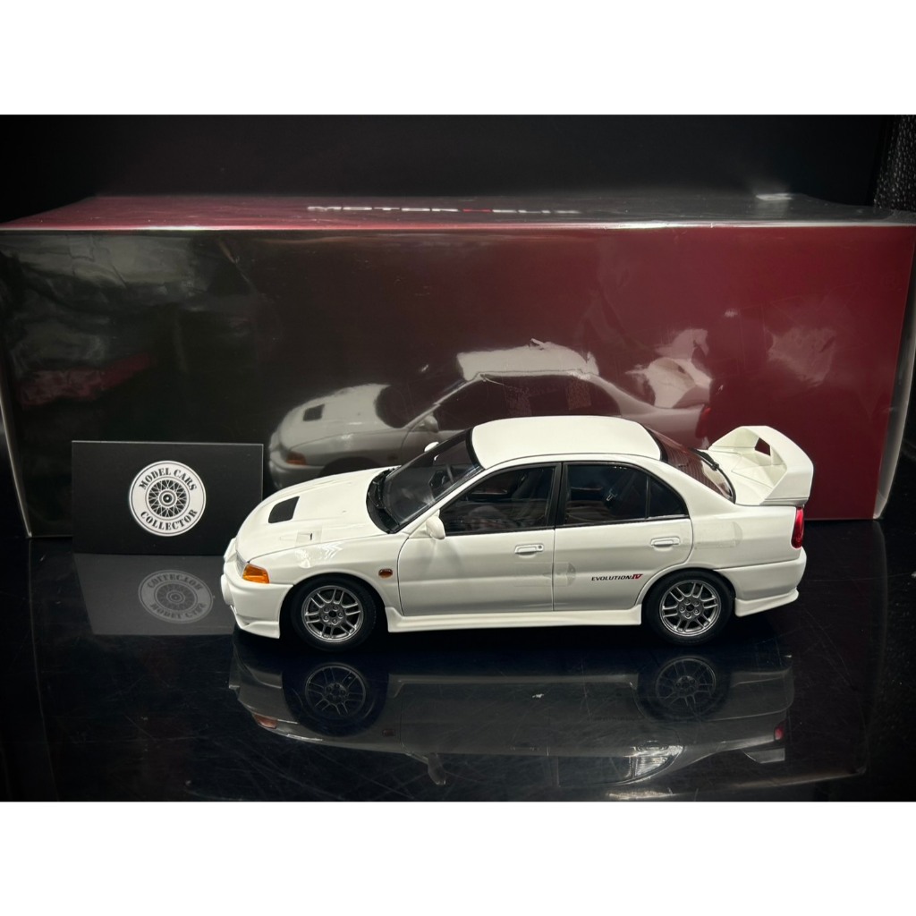 Motorhelix Mitsubishi Lancer Evo Iv S Motorom A Príslušenstvom 1999 1 18 Scotia White 7