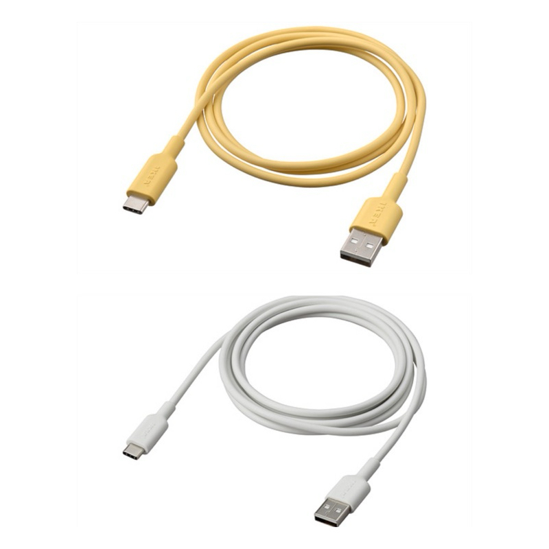 臺灣IKEA 宜家家居代購 充電線 TYPE-C USB充電線 傳輸線 手機充電線 | 蝦皮購物