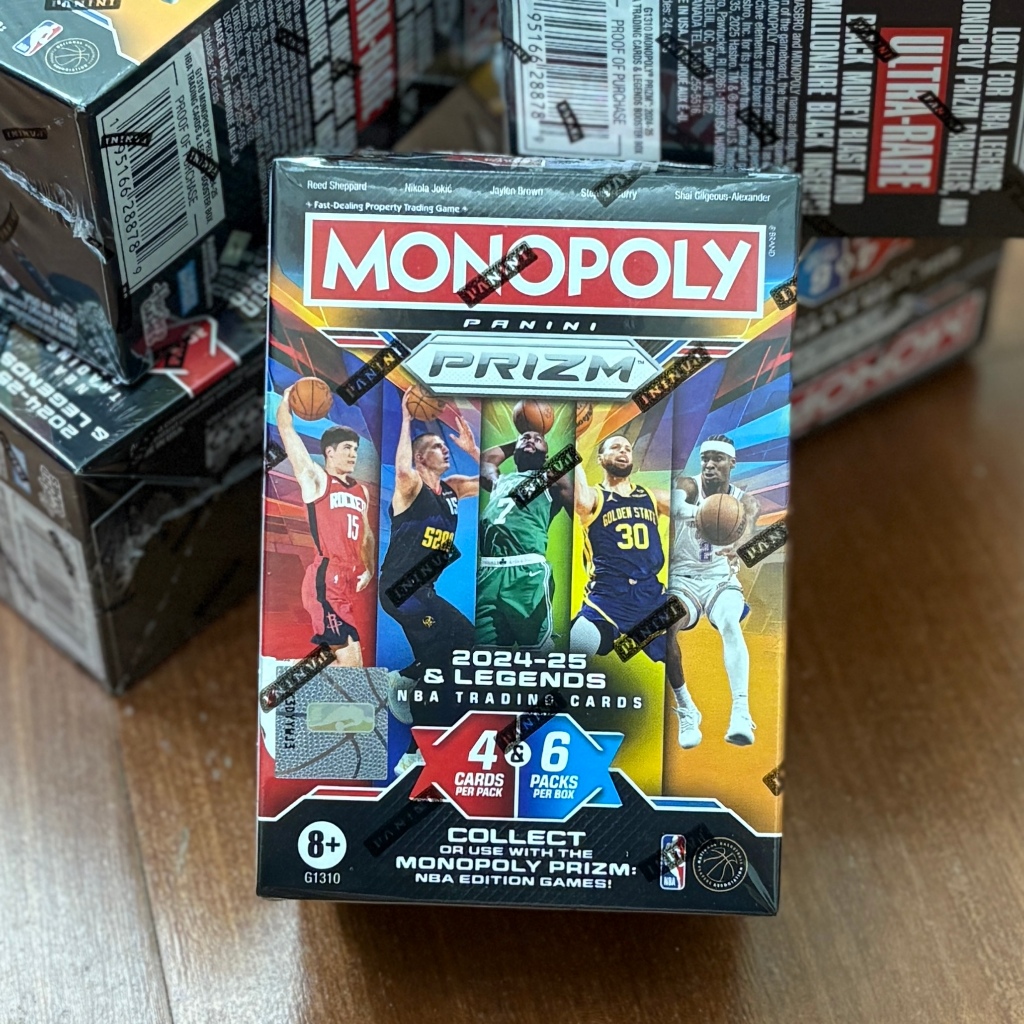 2024-25 Panini Prizm Basketball Monopoly Booster Box |